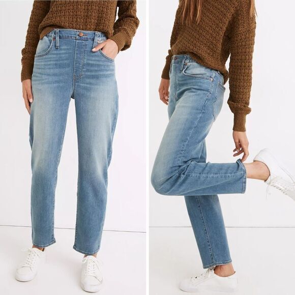 NEW Madewell Pull-On Jeans in Keefe Wash,‎ NA951, 29 - Picture 1 of 15